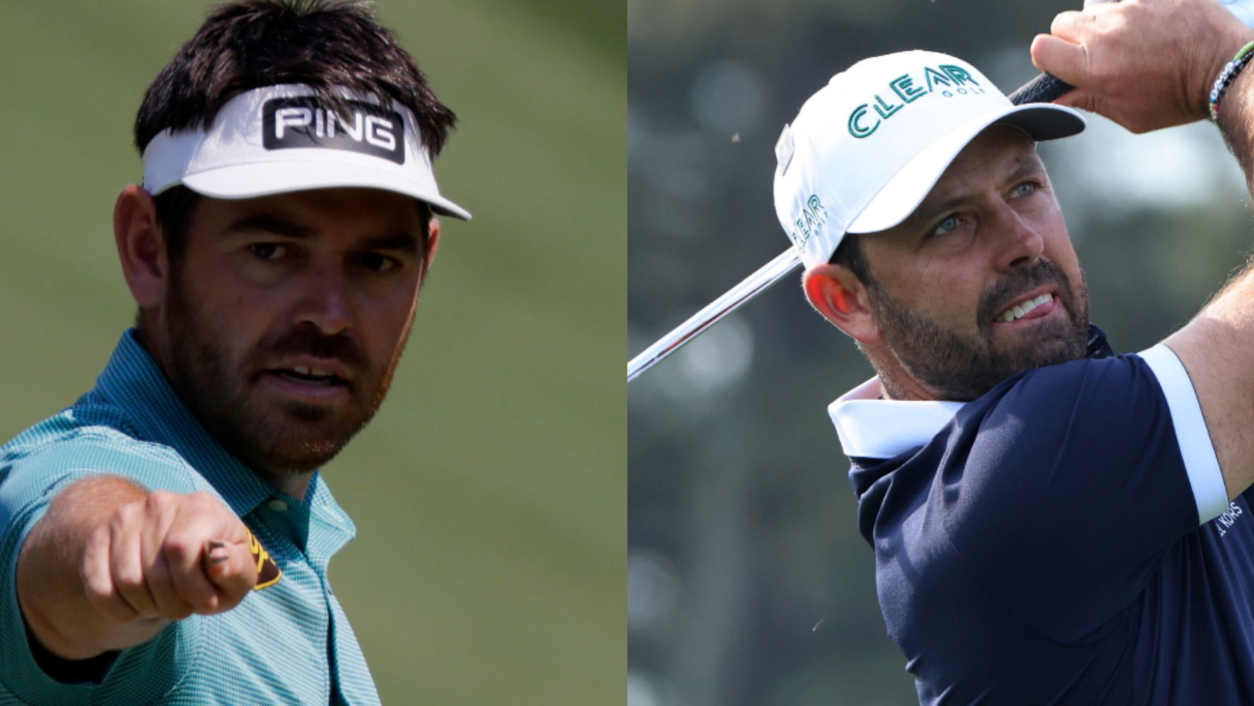 Louis Oosthuizen and Charl Schwartzel lead the Zurich Classic after third round